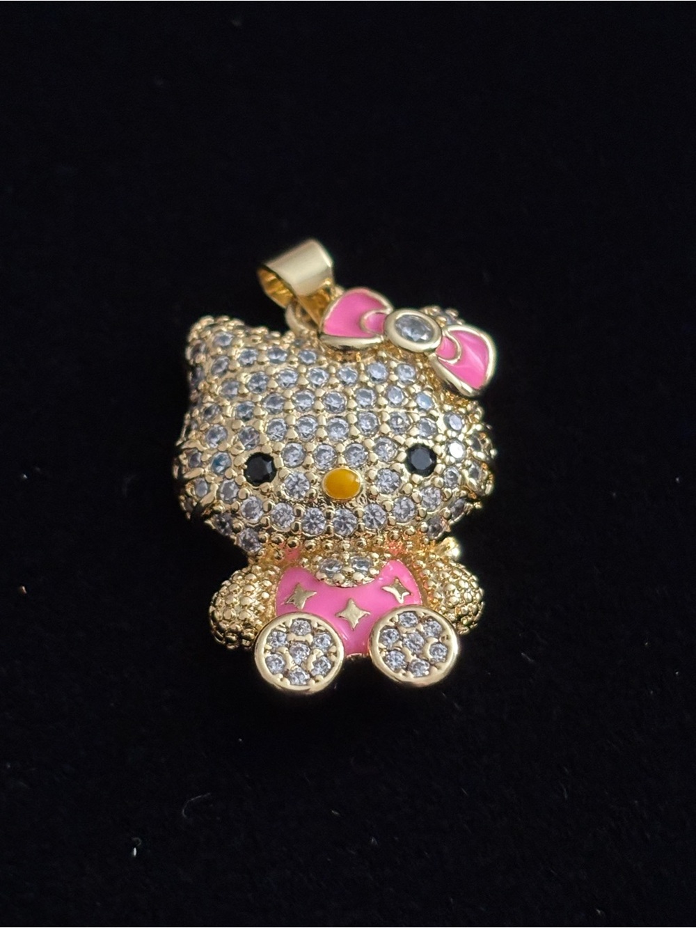 Gold plated Hello Kitty Pendant